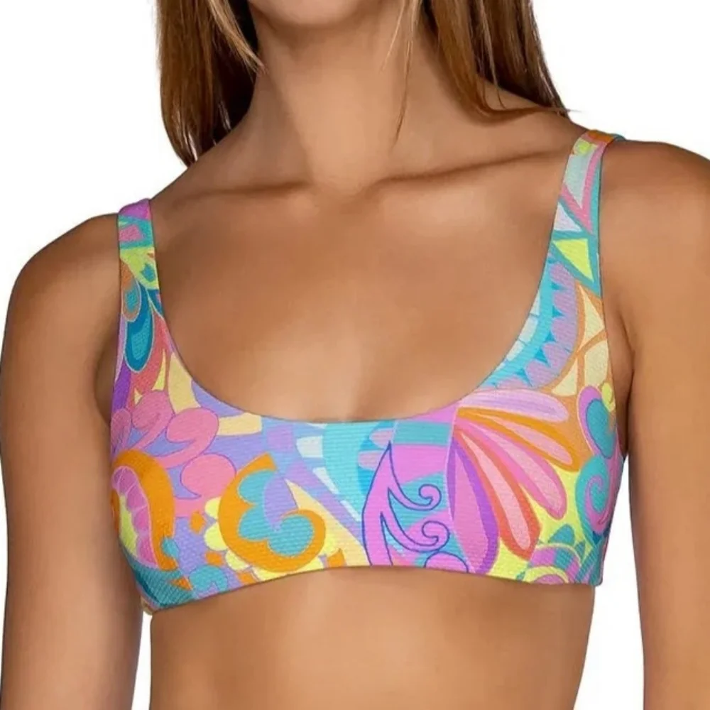 👒B SWIM BRAND NEW BIKINI TOP AND BOTTOM SIZE M - Picture 2 of 7